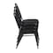 Cain Cain Round Table & Chair Set, Wood, Metal, Vinyl Top, Cherry TB36RNDCH29BK - alternate 3